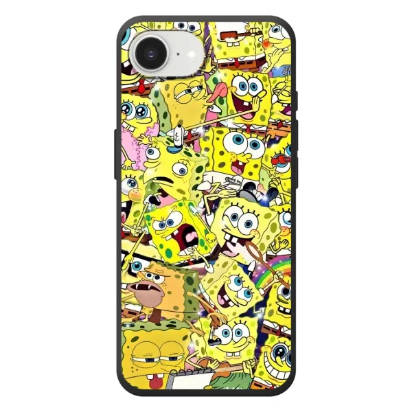 Чехол с рисунком «Спанч Боб Арт» для iPhone 17e