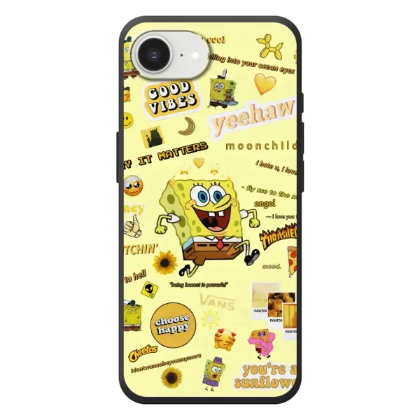 Чехол с рисунком «Спанч Боб бежит» для iPhone 17e