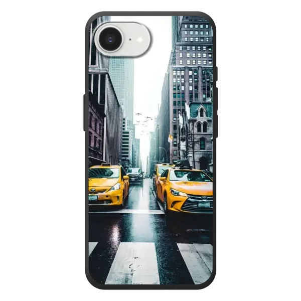 Чехол с рисунком «Такси» для iPhone 17e Чехол с рисунком «Такси» для iPhone 17e