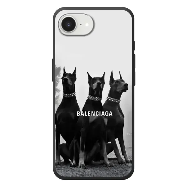 Чехол с рисунком «Три добермана» для iPhone 17e