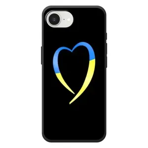 Силиконовый Чехол на Apple 17e (Я-Украина) (Украинское сердце)
