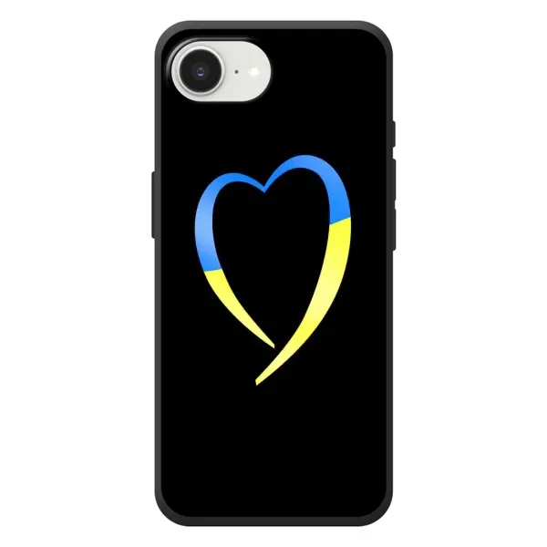 Чехол с рисунком «Украинское сердце» для iPhone 17e