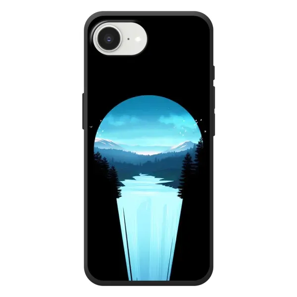 Чехол с рисунком «Синий Водопад» для iPhone 17e