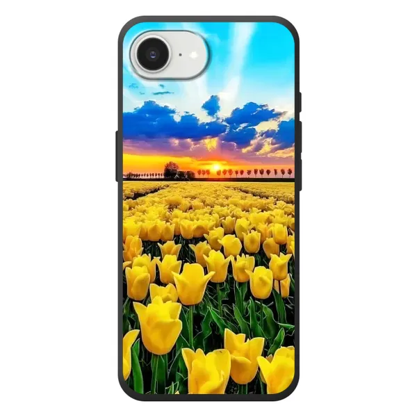 Чехол с рисунком «Желтые тюльпаны» для iPhone 17e