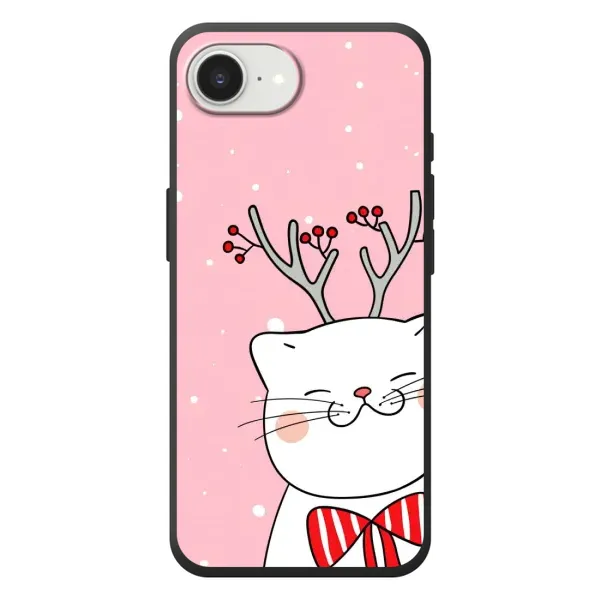 Чехол с рисунком «Зимний кот» для iPhone 17e
