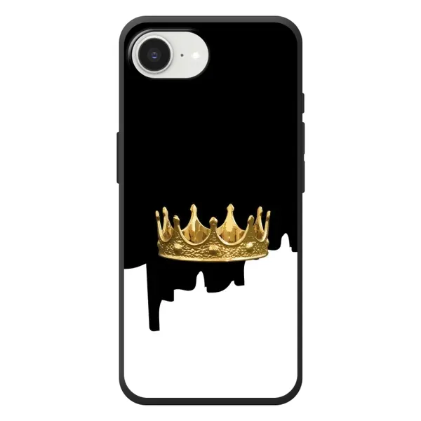 Чехол с рисунком «Золотая корона» для iPhone 17e Чехол с рисунком «Золотая корона» для iPhone 17e