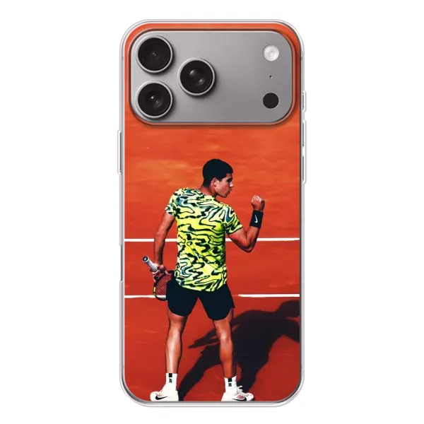 Чехол с рисунком «Алькарас Теннисист» для Apple iPhone 18 Pro Max Чехол с рисунком «Алькарас Теннисист» для Apple iPhone 18 Pro Max
