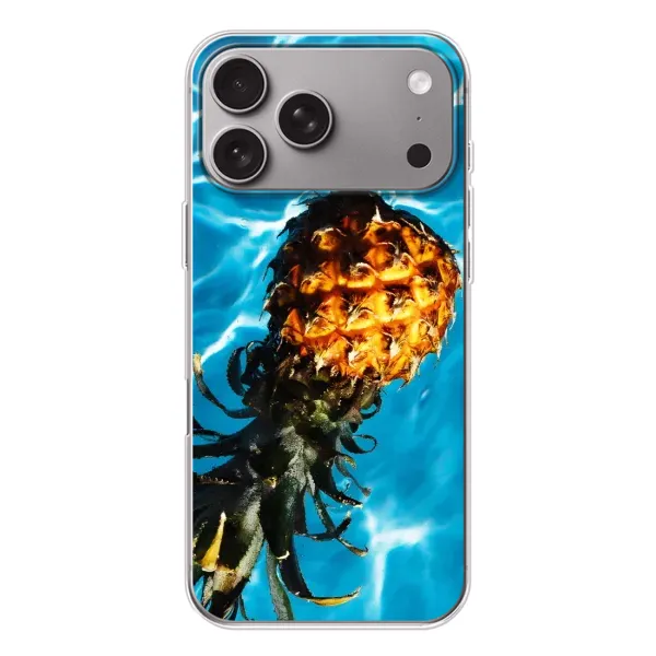 Чехол с рисунком «Ананас» для Apple iPhone 18 Pro Max Чехол с рисунком «Ананас» для Apple iPhone 18 Pro Max