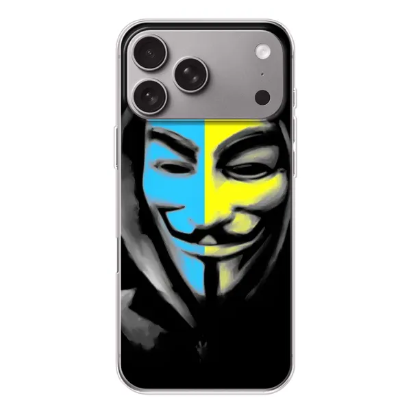 Чехол с рисунком «Анонимус патриот» для Apple iPhone 18 Pro Max Чехол с рисунком «Анонимус патриот» для Apple iPhone 18 Pro Max