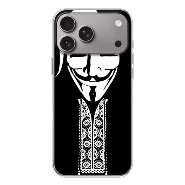 Чехол с рисунком «Анонимус» для Apple iPhone 18 Pro Max Чехол с рисунком «Анонимус» для Apple iPhone 18 Pro Max