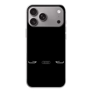 Силіконовий бампер з картинкою машини на Apple iPhone 18 Pro Max (Сілует Audi)
