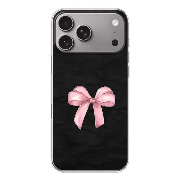 Чехол с рисунком «Бантик» для Apple iPhone 18 Pro Max Чехол с рисунком «Бантик» для Apple iPhone 18 Pro Max