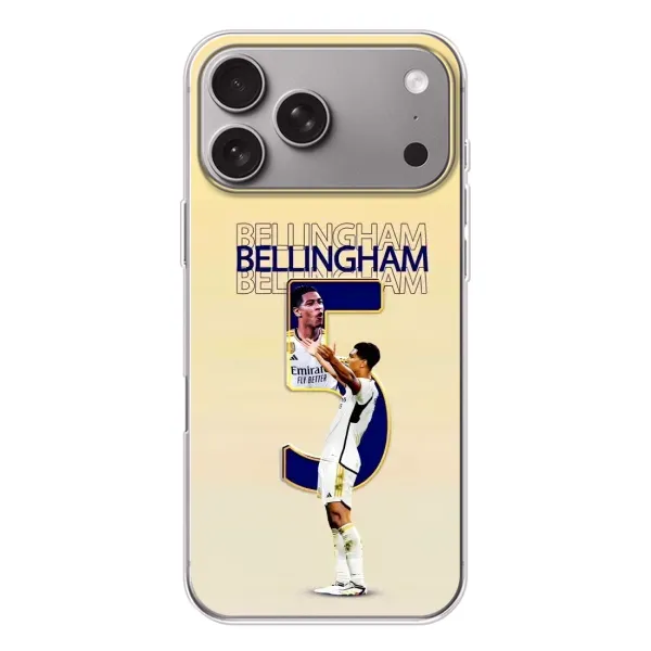 Чехол с рисунком «Беллингем ,Реал 5» для Apple iPhone 18 Pro Max