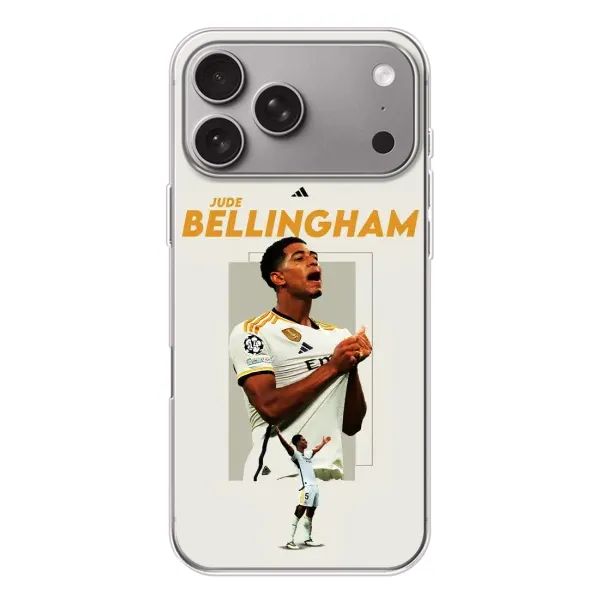 Чехол с рисунком «Беллингем Реал» для Apple iPhone 18 Pro Max
