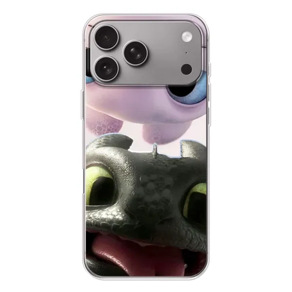 Чехол с рисунком «Беззубик и Дневная Злость» для Apple iPhone 18 Pro Max Чехол с рисунком «Беззубик и Дневная Злость» для Apple iPhone 18 Pro Max
