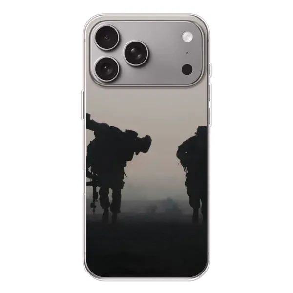 Чехол с рисунком «Бой солдат» для Apple iPhone 18 Pro Max Чехол с рисунком «Бой солдат» для Apple iPhone 18 Pro Max