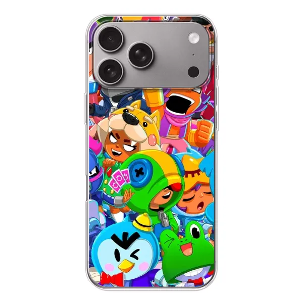 Чехол с рисунком «Brawl-Stars» для Apple iPhone 18 Pro Max Чехол с рисунком «Brawl-Stars» для Apple iPhone 18 Pro Max