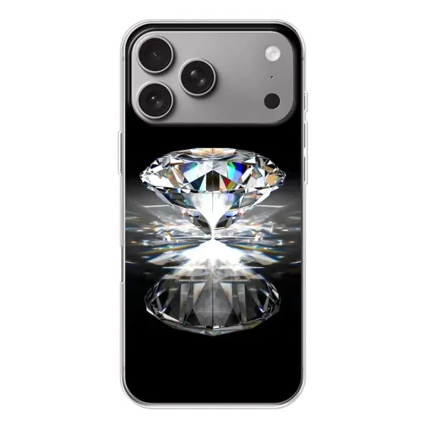 Чехол с рисунком «Бриллиант» для Apple iPhone 18 Pro Max Чехол с рисунком «Бриллиант» для Apple iPhone 18 Pro Max