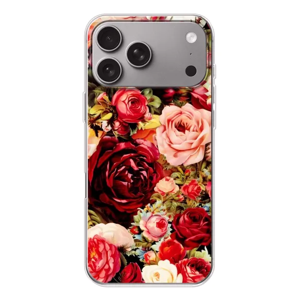 Чехол с рисунком «Букет цветов» для Apple iPhone 18 Pro Max Чехол с рисунком «Букет цветов» для Apple iPhone 18 Pro Max