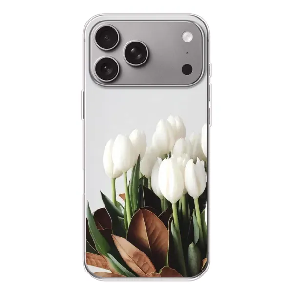 Чехол с рисунком «Букет тюльпанов» для Apple iPhone 18 Pro Max Чехол с рисунком «Букет тюльпанов» для Apple iPhone 18 Pro Max