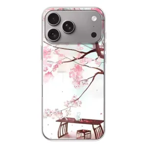 Чехол с принтом САКУРЫ на Apple iPhone 18 Pro Max (Чайная церемония)