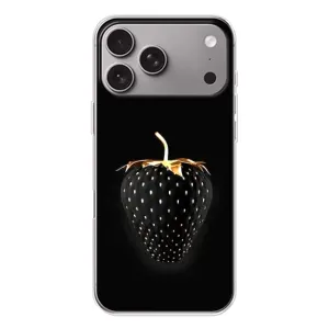 Чохол з зображенням смачної їжі для Apple iPhone 18 Pro Max (Чорна полуниця)