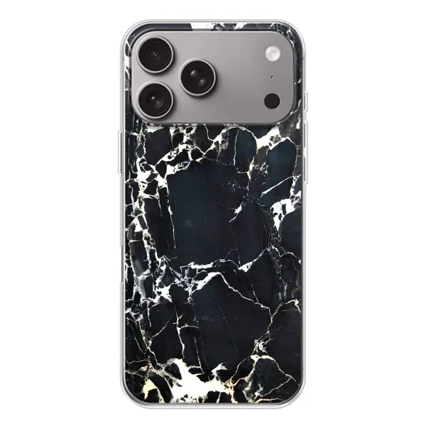 Чехол с рисунком «Чёрный мрамор» для Apple iPhone 18 Pro Max Чехол с рисунком «Чёрный мрамор» для Apple iPhone 18 Pro Max