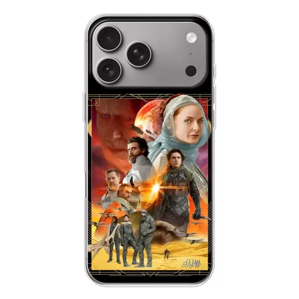 Чехол с рисунком «Д Ю Н А» для Apple iPhone 18 Pro Max