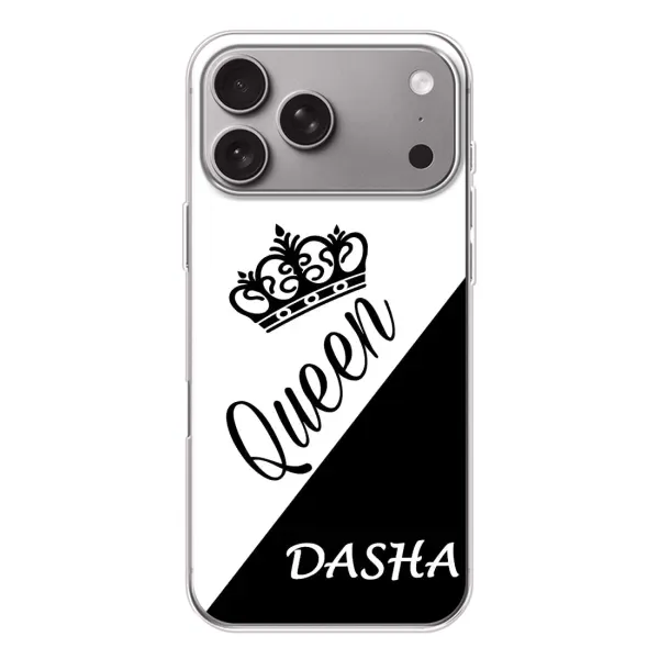 Чехол с рисунком «DASHA» для Apple iPhone 18 Pro Max Чехол с рисунком «DASHA» для Apple iPhone 18 Pro Max