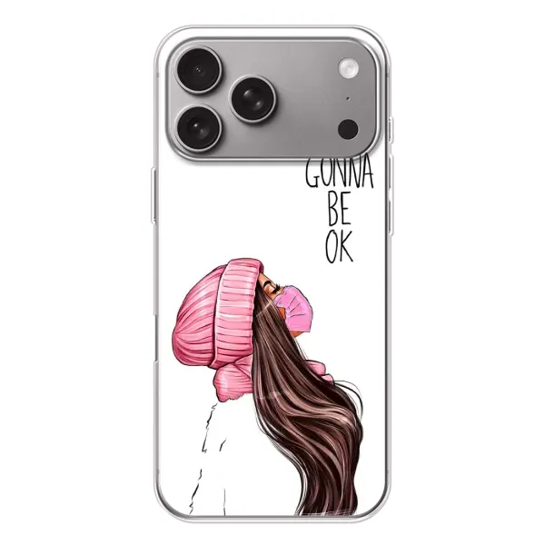 Чехол с рисунком «Девушка в маске» для Apple iPhone 18 Pro Max Чехол с рисунком «Девушка в маске» для Apple iPhone 18 Pro Max