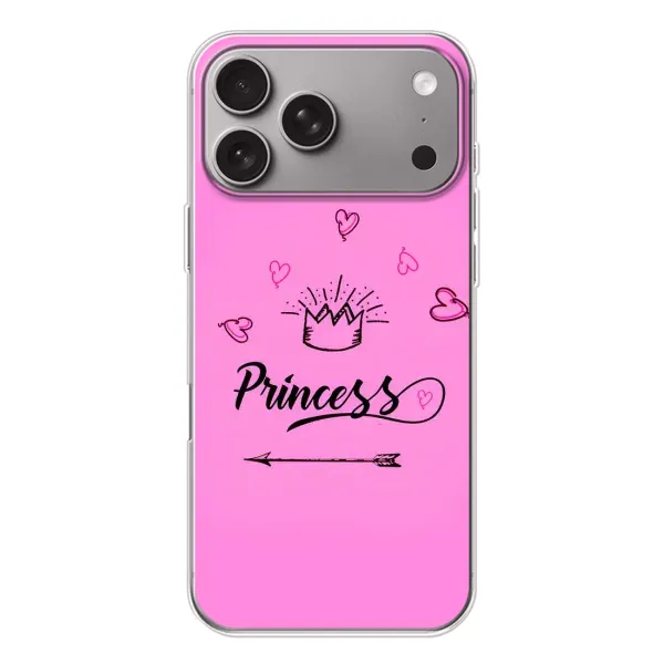 Чохол з малюнком «Для принцеси» для Apple iPhone 18 Pro Max Чохол з малюнком «Для принцеси» для Apple iPhone 18 Pro Max
