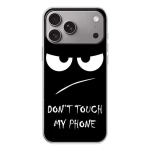 Чохол з прикольним текстом на Apple iPhone 18 Pro Max (Dont)
