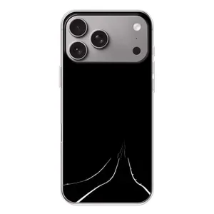 Чехол с картинками на черном фоне для Apple iPhone 18 Pro Max (Дорога)