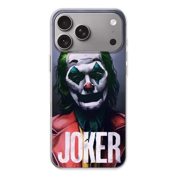 Чехол с рисунком «Джокер» для Apple iPhone 18 Pro Max Чехол с рисунком «Джокер» для Apple iPhone 18 Pro Max