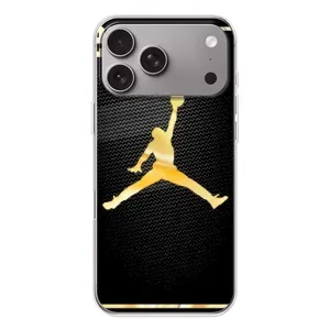 Силиконовый Чехол Nike Air Jordan на Эппл Айфон 18 Про Макс (Джордан 23)