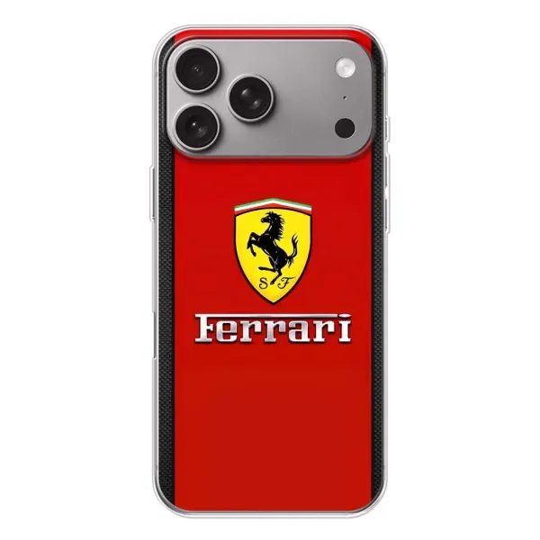 Чехол с рисунком «Ferrari Logo» для Apple iPhone 18 Pro Max Чехол с рисунком «Ferrari Logo» для Apple iPhone 18 Pro Max