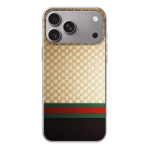 Чехлы Бренд GUCCI для Apple iPhone 18 Pro Max (Фон Гуччи)