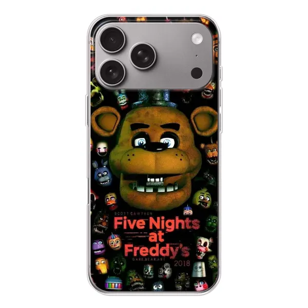 Чехол с рисунком «Freddy» для Apple iPhone 18 Pro Max