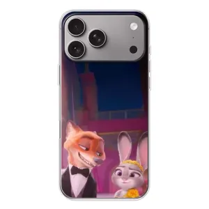 Силіконовий чохол з принтом Зоотрополіс для Apple iPhone 18 Pro Max (Головні герої)