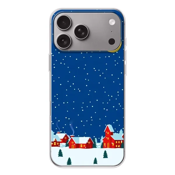 Чехол с рисунком «Город в снегу» для Apple iPhone 18 Pro Max Чехол с рисунком «Город в снегу» для Apple iPhone 18 Pro Max