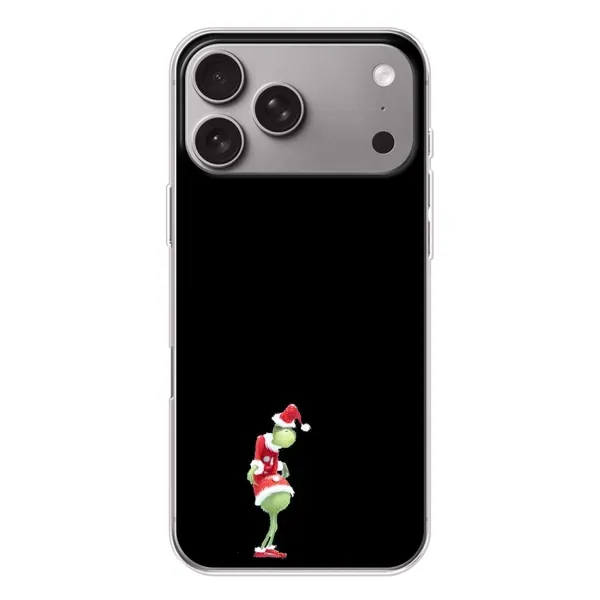 Чехол с рисунком «Гринч на чорном» для Apple iPhone 18 Pro Max