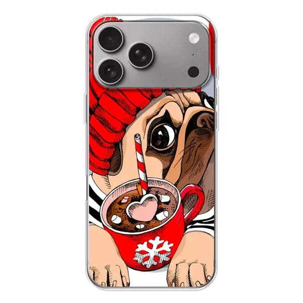 Чехол с рисунком «Грустная собака» для Apple iPhone 18 Pro Max Чехол с рисунком «Грустная собака» для Apple iPhone 18 Pro Max