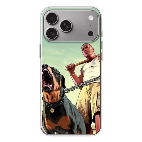 Чехол с рисунком «GTA» для Apple iPhone 18 Pro Max