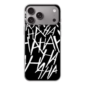 Чохли з картинкою Джокера на Apple iPhone 18 Pro Max (Хахаха)