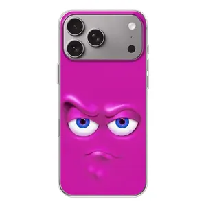 Силиконовые Чехлы (смешные стикеры) для Apple iPhone 18 Pro Max (Хитрая мордочка)
