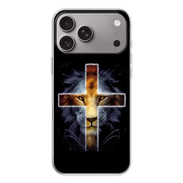 Чехол с рисунком «Иисус Лев» для Apple iPhone 18 Pro Max
