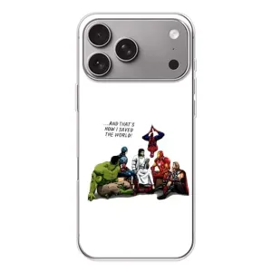 Чохли для Apple iPhone 18 Pro Max (Для Християн) (Ісус супергерой)