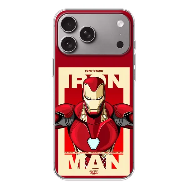 Чехол с рисунком «Iron man» для Apple iPhone 18 Pro Max Чехол с рисунком «Iron man» для Apple iPhone 18 Pro Max