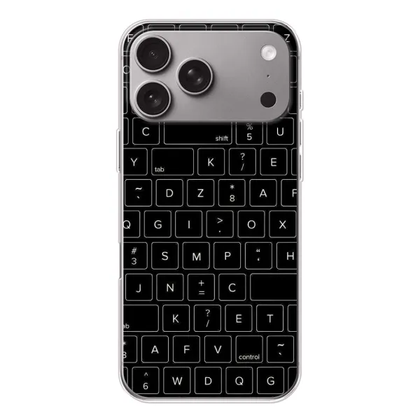 Чехол с рисунком «Клавиатура» для Apple iPhone 18 Pro Max Чехол с рисунком «Клавиатура» для Apple iPhone 18 Pro Max