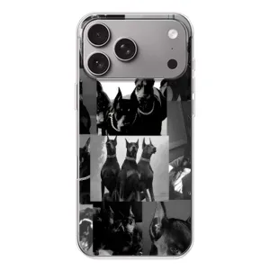 Чохол ДОБЕРМАН  для Apple iPhone 18 Pro Max (Колаж Доберман)